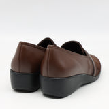 CHAUSSURES COMPENSÉES EN CUIR