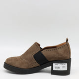 CHAUSSURES EN CUIR À TALONS CARRÉE