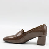 ESCARPINS À DOUBLES BOUCLES EN CUIR VERNIS