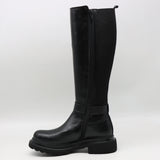 BOTTES EN CUIR  À ÉLASTIQUES