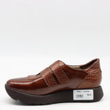 BASKETS À SCRATCH EN CUIR À IMPRIMÉE