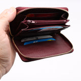 PORTE-MONNAIE EN CUIR