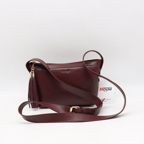 MINI POCHETTE BANDOULIÈRE EN CUIR