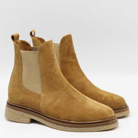 CHELSEA BOOTS EN DAIM CUIR TOSCANE
