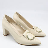 ESCARPINS À  BOUT POINTUS EN CUIR