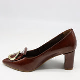 ESCARPINS À  BOUT POINTUS EN CUIR VERNIS