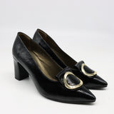 ESCARPINS À  BOUT POINTUS EN CUIR VERNIS