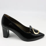 ESCARPINS À  BOUT POINTUS EN CUIR VERNIS