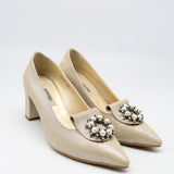 ESCARPINS À  BOUT POINTUS EN CUIR