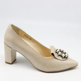 ESCARPINS À  BOUT POINTUS EN CUIR