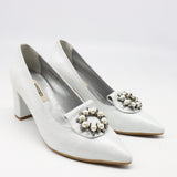 ESCARPINS À  BOUT POINTUS EN CUIR