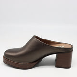 SABOT À TALONS EN CUIR