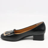 ESCARPINS MI-TALONS EN CUIR