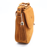 SAC BANDOULIÈRE EN DAIM CUIR