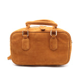 SAC À MAIN RECTANGULAIRE EN DAIM CUIR