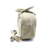 SAC À MAIN RECTANGULAIRE EN DAIM CUIR