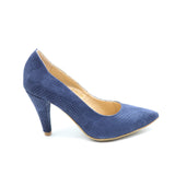 ESCARPINS EN DAIM CUIR