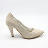 ESCARPINS EN DAIM CUIR