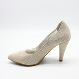 ESCARPINS EN DAIM CUIR