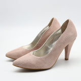 ESCARPINS EN DAIM CUIR