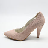 ESCARPINS EN DAIM CUIR