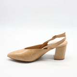 ESCARPINS SLINGBACK POINTU EN CUIR