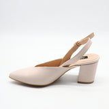 ESCARPINS SLINGBACK POINTU EN CUIR