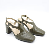 ESCARPINS SLINGBACK EN CUIR