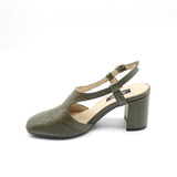 ESCARPINS SLINGBACK EN CUIR