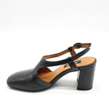 ESCARPINS SLINGBACK EN CUIR