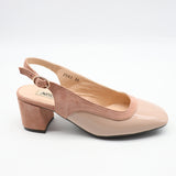 ESCARPINS SLINGBACK EN CUIR VERNIS