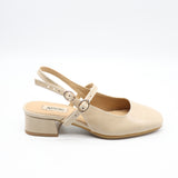SLINGBACK EN CUIR