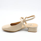 SLINGBACK EN CUIR