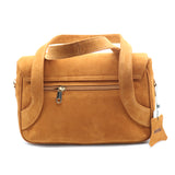 SAC À RABAT EN DAIM CUIR