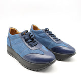 BASKETS EN CUIR