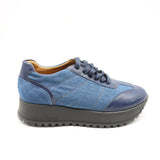 BASKETS EN CUIR