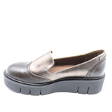 MOCASSIN BROGUE À SEMELLE CRANTÉE