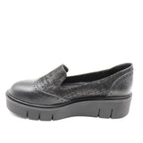 MOCASSIN BROGUE À SEMELLE CRANTÉE