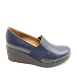 MOCASSINS COMPENSÉS À BANDE ÉLASTIQUE
