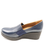 MOCASSINS COMPENSÉS À BANDE ÉLASTIQUE