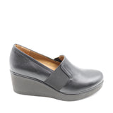 MOCASSINS COMPENSÉS À BANDE ÉLASTIQUE