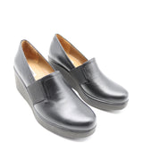 MOCASSINS COMPENSÉS À BANDE ÉLASTIQUE