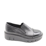 MOCASSIN STYLE BROGUE À SEMELLE CRANTÉE
