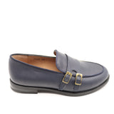 MOCASSIN EN CUIR À DOUBLE BOUCLE